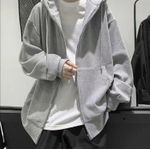 product_image_name-Fashion-Veste zippée à capuche pour homme, automne hiver avec poches à cordon, manches longues, cardigan à capuche pour usage quotidien, taille plus-7