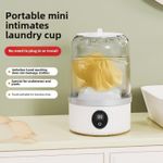 product_image_name-Generic-Machine à laver portable délicate - Mini machine à laver sans fil rechargeable 3000mAh avec mode lavage doux, adaptée pour soutiens-gorge/sous-vêtements/chaussettes - Blanc-1