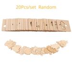 product_image_name-Generic-20pcs Montessori enfants jouets dessin jouets bricolage en bois modèle de peinture pochoirs apprentissage jouets éducatifs pour enfants cadeau-8