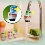 product_image_name-Generic-Mini Filtre à eau de Robinet Rond à Charbon Actif, à 5 Couches Home, Eau Purifiée-1