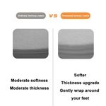 product_image_name-Generic-40*60cm Memory Foam Soft Bathroom Absorbent Floor Mat Bath Rug for Toilet-5