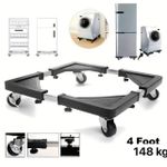 Sd Support Réfrigérateur mobile, Machine à Laver etc, avec roues double