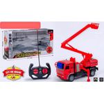 Voiture télécommande - Camion de Pompiers Jouet simulé Eau pulvérisée