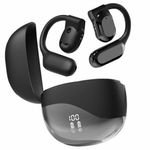 product_image_name-Generic-Écouteurs Sport Sans Fil à Oreille Ouverte avec Crochets, Casque Hifi Stéréo Suspendu pour Course et vélo - noir -1