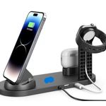 product_image_name-Generic-Chargeur sans fil 4 en 1 , USB, I-phone, Android, écouteur, montre-2