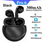 product_image_name-Generic-Écouteurs intra-auriculaires sans fil Pro 6 tws_ Noir-1