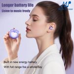 product_image_name-Music Pioneer-Clip-On Earbuds BT6.0 Open Ear Heaphones Comfort with Anti-Drop Design 50H Battery-4