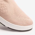 product_image_name-Newfeel-Chaussures Marche Urbaine Femme Slip on Knit Rose-4