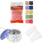 kit épilation , 100g de cire , Chauffe-cire et Bandes de papier