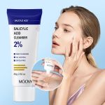 product_image_name-Generic-MÔOYAM Nettoyant Visage à l'Acide Salicylique 2% – Gel Purifiant Anti-Imperfections : Contrôle du Sébum, Exfoliation Douce et Réduction des Points Noirs – 80g-1