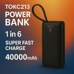 Batterie externe TDKC213 – 40000 mAh Charge ultra rapide
