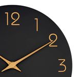 product_image_name-Generic-12inch Wall Clock,Wood Modern Wall Clock,Silent Non Ticking,Battery Operated,for Kitchen, Living Room, Office, Bedroom, Bathroom -2