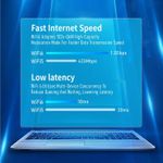 product_image_name-Generic-Dongle Wi-Fi BT5.3 - Mini adaptateur USB Wi-Fi - Carte réseau sans fil - WIFI6 - Double bande - Gigabit - Antenne sans fil 5.8G-3