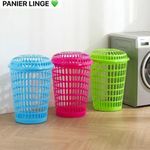 Lot de 3 Paniers linge multicolore