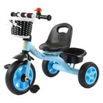 product_image_name-Generic-Vélo Tricycle pour Enfant Bébé - 3 Roues Bleu pour Garçon avec Sonnette, Panier Avant et Arrière-4