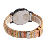 product_image_name-Fashion-Montre A Quartz Pour Femme - Marron-5