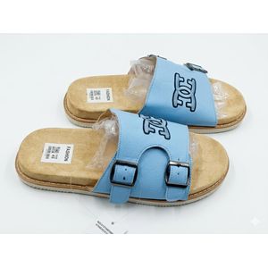 MULES DE QUALITÉ CONFORT & STYLE bleu