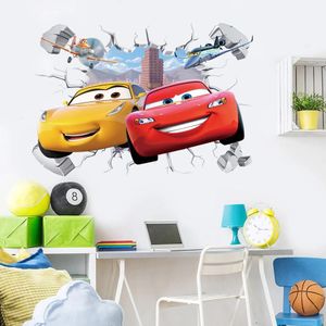 White Label autocollant enfant Flash McQueen et Cruz Ramirez 