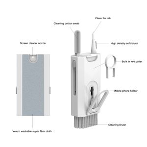 Louna Kit de nettoyage d'accessoires électroniques 8 en 1
