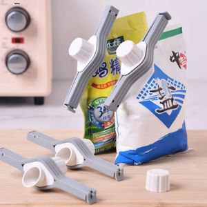 1 pc bouchon à vis Clip d'étanchéité Sac d'assaisonnement Sac de sel en poudre de lait Clip d'étanchéité Snack Clip de préservation alimentaire Gadget Accessoires de cuisine