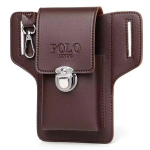 Pochette de Ceinture en Semi-Cuir