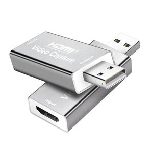 Carte de capture vidéo USB en4K 1080P pour diffusion en direct et enregistrement pour caméra