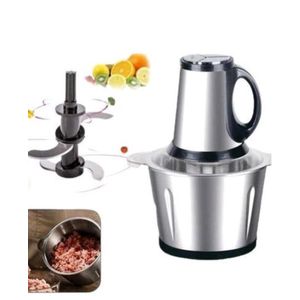 Super Mixeur Hachoir à Viande et Légumes Electrique Inox 3 Litres