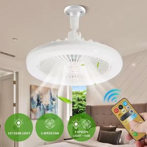 Mini ventilateur lampe Led ventilateur de plafond avec lumière et télécommande