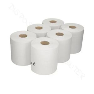 Pack de 6 essuie tout blanc 