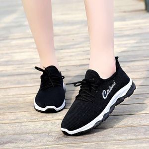 GLARPEBIE Chaussures de marche confortables pour femmes - Baskets de tennis décontractées faciles à enfiler - Noir
