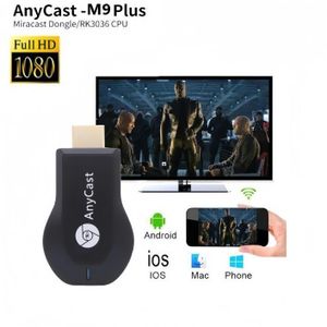 AnyCast M9 Plus HDMI TV Stick - Wireless Display, 1080P, Black