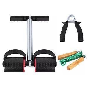 Kit Sportif 3 en 1 : Corde à Sauter / Renforcement des Poignets / Appareil pour Abdos