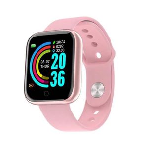 Autre Montre connectée Bluetooth - Moniteur Tracker Fitness - Y68 ROSE