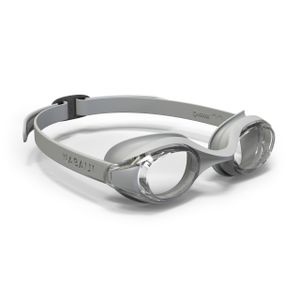 Lunettes de natation taille unique verres clairs, Ready gris