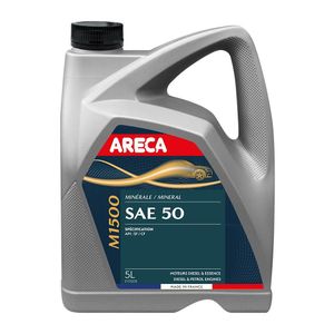 Areca Huile de Moteur Semi-Synthétique M1500 SAE 50 5L