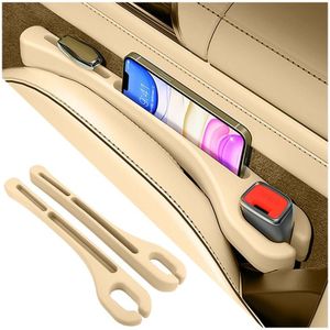 TodyJeyHo Organisateur de comblement de vide de siège de voiture 2PCS avec support de téléphone