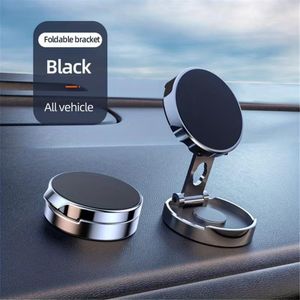 Support de téléphone de voiture magnétique doré rotatif à 720 degrés, support universelle pour téléphone portable, support magnétique pour ventilation d'air, support GPS pour iPhone 14.