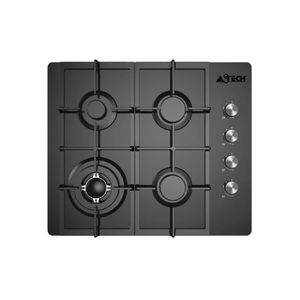 Astech Plaque de cuisson PL67GZ-60N0-MA 4 Feux Gaz
