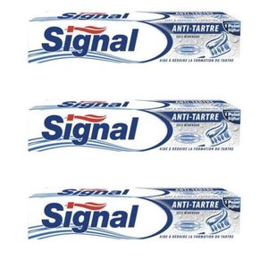 SIGNAL Lot de 3 Dentifrice Anti-Tartre - 75 ml