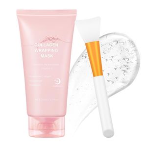 Moika Masque Pelliculable au Collagène – Soin Visage Illuminateur et Hydratant – Formule au Rétinol, Vitamine C et Niacinamide – Effet Peau Lisse et Radieuse – 75ml