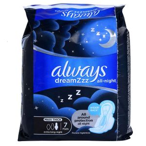 NANA Serviettes hygiéniques maxi extra nuit 8pcs