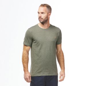 Quechua T-shirt de randonnée confort homme, NH500 Fresh vert