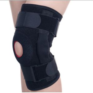 Genouillères avec sangle réglable, protection complète, anti-impact, amplificateur de puissance, compression du ménisque.