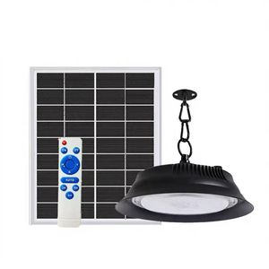 Lampe Solaire 100W LED Suspendue avec Télécommande – Éclairage Puissant et Économique
