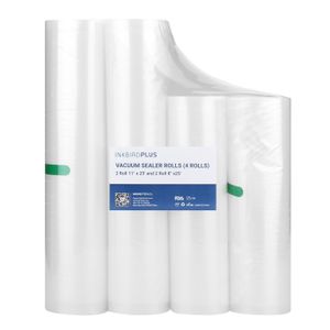 Inkbird Vacuum Sealer Rolls for Food Saver Microwave and Freezer Safe BPA-Free