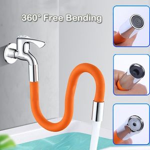 360° flexible Rallonge De Robinet - Réglable Lavabo drain Tube D