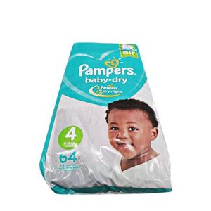 Pampers Baby-Dry Pants Taille 4, 8-14 kg, 23 Couches-culottes