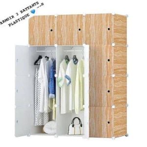 Autre Armoire Penderie Portable - Cube montable et démontable