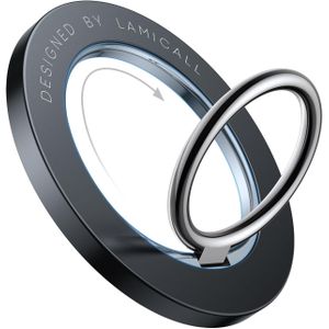 TodyJeyHo Support de bague magnétique pour téléphone amélioré, poignée de téléphone portable magnétique, support de bague flexible avec rotation de 360°