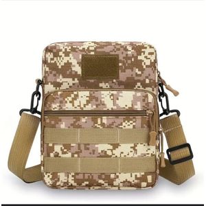 Sac à épaule décontracté en toile pour homme multi-usages